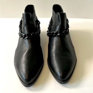 Joe's Jeans 'Diana' Chain Link Bootie, Black, size 6